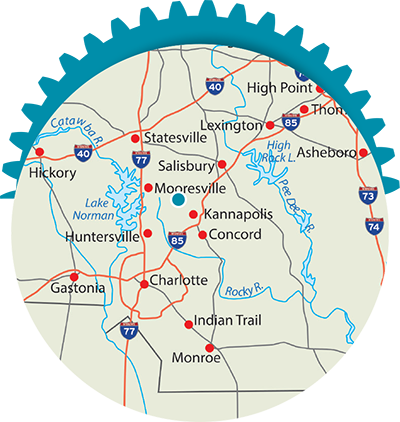Charlotte-Cabarrus ecosystem map