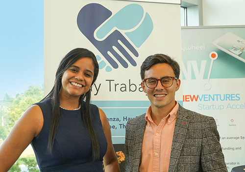 New Ventures participant Hay Trabajo