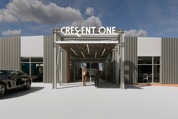 Crescent One, home of Flywheel Coworking in Greenville, SC