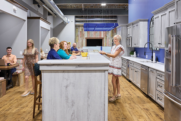 Interworks, a coworking space located in Mt. Airy, NC